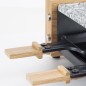 Appareil a raclette HKoeNIG - WOD2 - Jusqu'a 2 personnes - Pierre a cuire - Design Bois - 350W Appareil a raclette HKoeNIG - WOD2 - Jusqu'a 2 personnes - Pierre a cuire - Design Bois - 350W