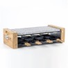 Appareil a raclette HKoeNIG - WOD8 - Jusqu'a 8 personnes - Pierre a cu