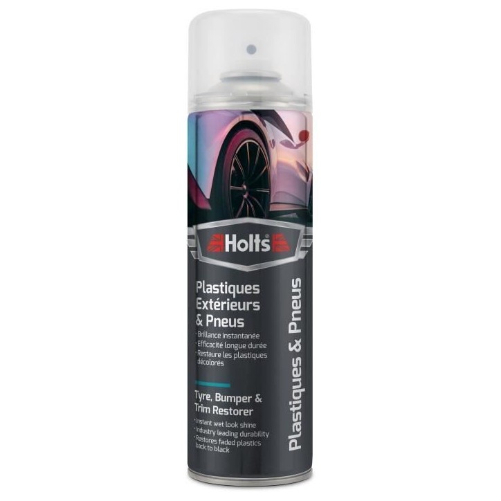 HOLTS Rénovateur plastiques extérieurs et pneus - 500 ml
