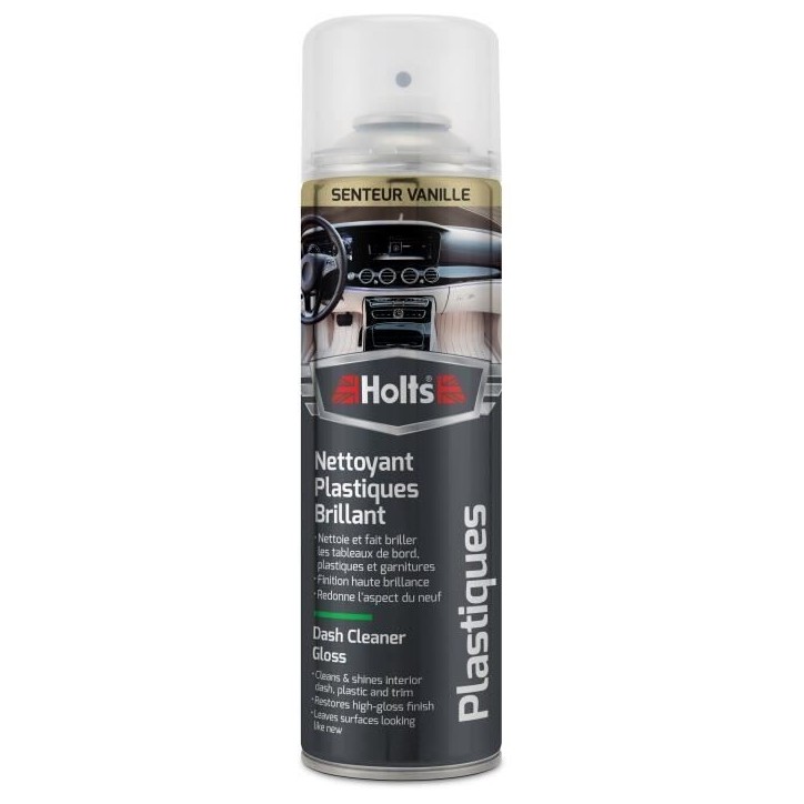 HOLTS Nettoyant plastiques finition brillante senteur vanille - 500 ml