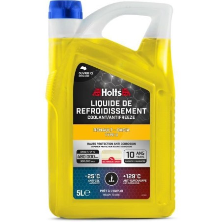 Liquide de Refroidissement - HOLTS - HAFR0004B - Dédié Renault-Dacia