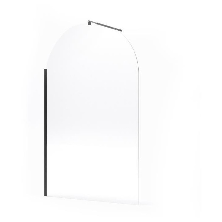 Paroi fixe - HOME GENERATION - Romane noir - 120 x 200 cm Paroi fixe - HOME GENERATION - Romane noir - 120 x 200 cm
