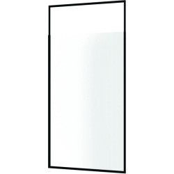 Paroi fixe - HOME GENERATION - Only noir rainure - 120 x 210-265 cm