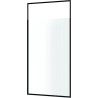 Paroi fixe - HOME GENERATION - Only noir rainure - 120 x 210-265 cm