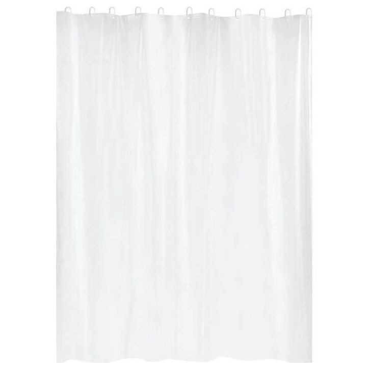 GELCO Rideau de douche First 180 x 200 cm blanc