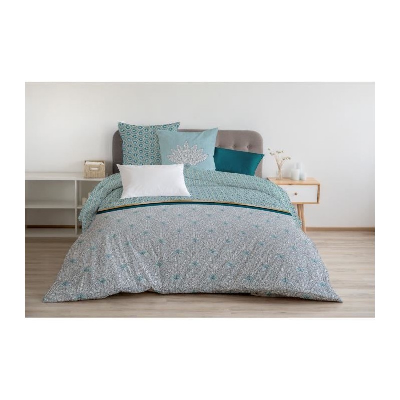 Parure de couette 240x260 cm HOME LINGE PASSION LOUXOR : Housse de cou Parure de couette 240x260 cm HOME LINGE PASSION LOUXOR : Housse de cou