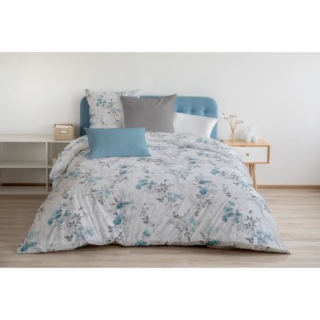 Parure de couette 240x260 cm HOME LINGE PASSION POMPADOUR : Housse de
