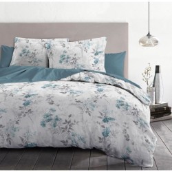 Parure de couette 240x260 cm HOME LINGE PASSION POMPADOUR : Housse de