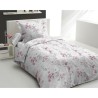Parure de couette 140x200 cm HOME LINGE PASSION POMPADOUR : Housse de