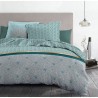 Parure de couette 140x200 cm HOME LINGE PASSION LOUXOR : Housse de cou