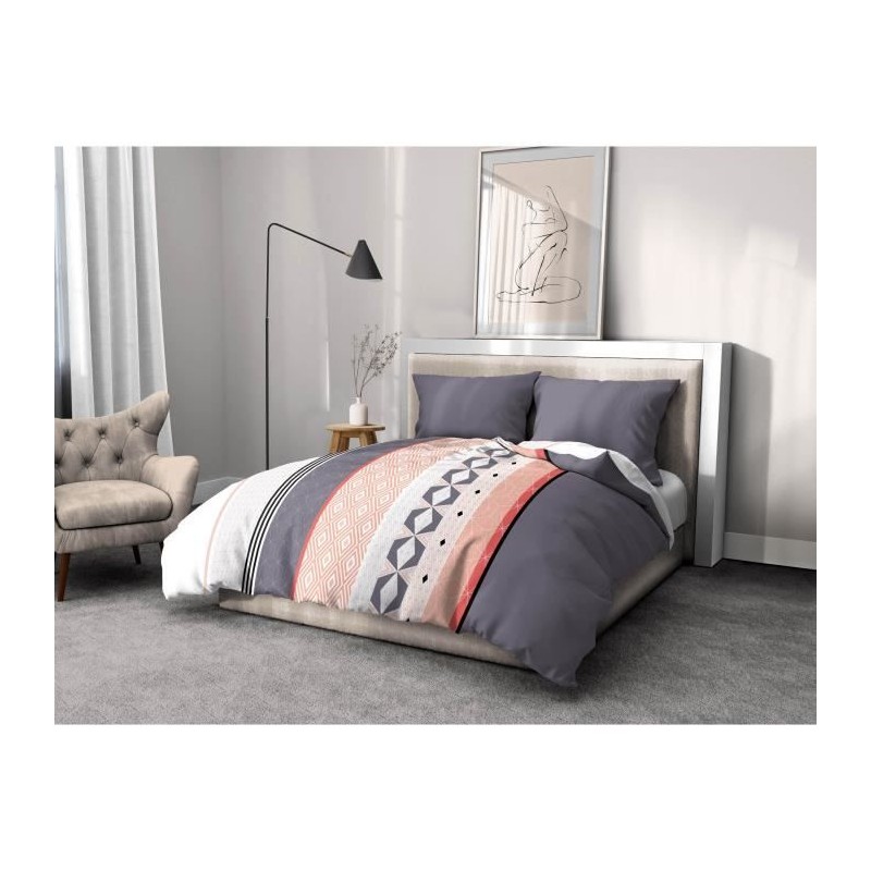 Parure de couette microfibre HOME PASSION BLING - 1 housse de couette Parure de couette microfibre HOME PASSION BLING - 1 housse de couette