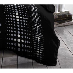 Parure de couette microfibre Steevy - 1 housse de couette 240x260 cm +