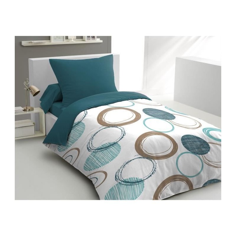 Parure de couette HOME LINGE PASSION Audace - couette 140 x 200 cm + 2 Parure de couette HOME LINGE PASSION Audace - couette 140 x 200 cm + 2