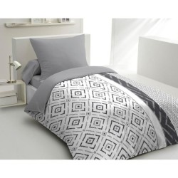 Parure de couette microfibre ETHNO - 1 housse de couette 140 x 200 cm