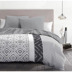 Parure de couette microfibre ETHNO - 1 housse de couette 240 x 260 cm