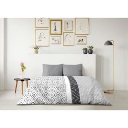 Parure de couette microfibre ETHNO - 1 housse de couette 240 x 260 cm