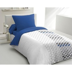 Parure de couette microfibre AMBROISIE - 1 housse de couette 140 x 200