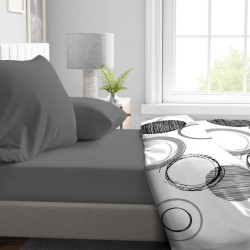Drap housse - HOME LINGE PASSION - HP71770 - 160 x 200 cm + 30 cm bonn