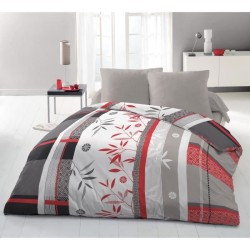 Parure de lit microfibre - HOME LINGE PASSION - SHIZUOKA - Housse 220