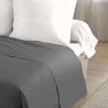 Drap plat - HOME LINGE PASSION - Microfibre 82 g - 240 x 300 cm - Anth