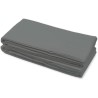 Drap plat - HOME LINGE PASSION - Microfibre 82 g - 240 x 300 cm - Anth