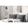Lot de 2 taies d'oreiller - HOME LINGE PASSION - 50 x 70 cm - Gris ant