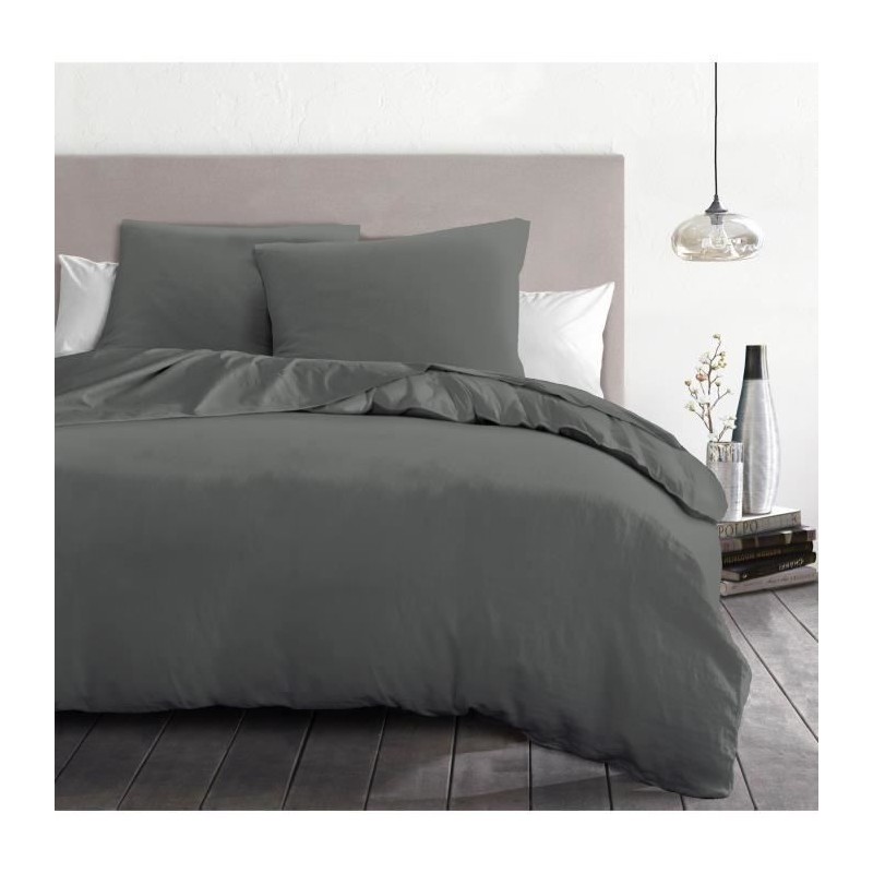 Parure de couette 3 pieces - HOME LINGE PASSION - HP72076 - Microfibre Parure de couette 3 pieces - HOME LINGE PASSION - HP72076 - Microfibre