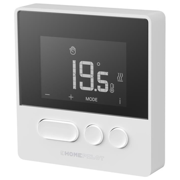 Thermostat connecté Pure avec récepteur - HOME PILOT - Chauffage connecté | Economies d'énergie Thermostat connecté Pure avec récepteur - HOME PILOT - Chauffage connecté | Economies d'énergie
