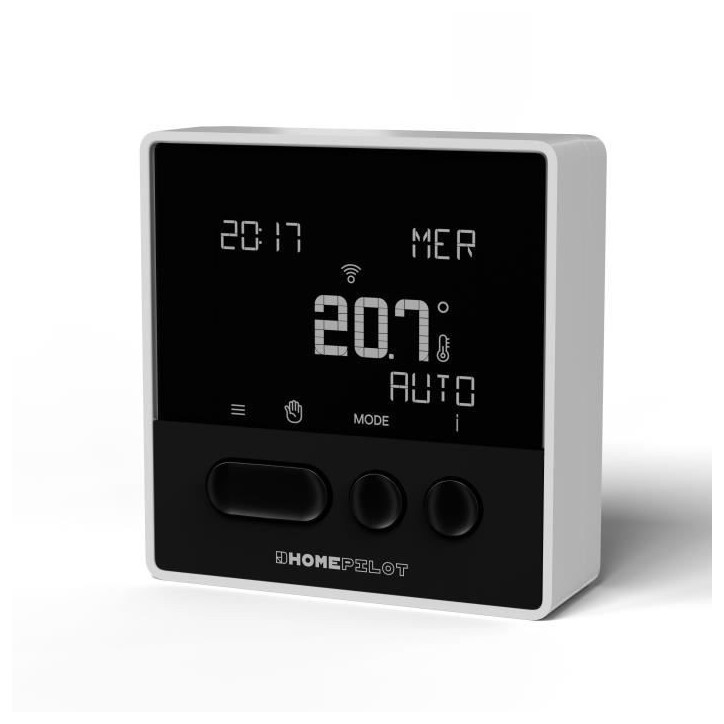 Thermostat connecté Classic avec récepteur - HOME PILOT - Chauffage connecté - Programmation | Economies d'énergie Thermostat connecté Classic avec récepteur - HOME PILOT - Chauffage connecté - Programmation | Economies d'énergie