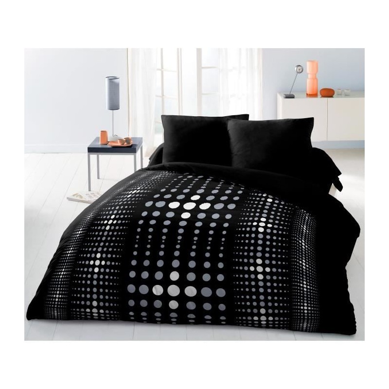 Parure de couette Microfibre STEEVY 220x240cm et 2 taies d'oreillers 6 Parure de couette Microfibre STEEVY 220x240cm et 2 taies d'oreillers 6