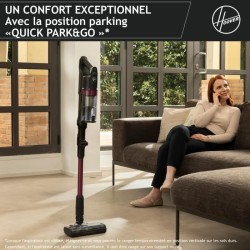 Hoover HF1 Plus Aspirateur Balai sans Fil avec Tube Flexible HF1P10HX