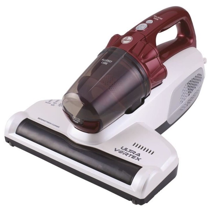 Aspirateur Matelas et Textiles Ultra Vortex - HOOVER MBC500UV - 500 W - 0,3 L - Animaux Allergies - Lampe UV-C antibactérien