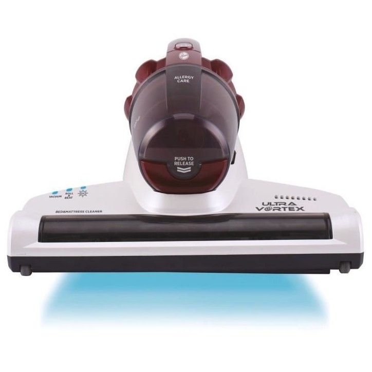 Aspirateur Matelas et Textiles Ultra Vortex - HOOVER MBC500UV - 500 W - 0,3 L - Animaux Allergies - Lampe UV-C antibactérien