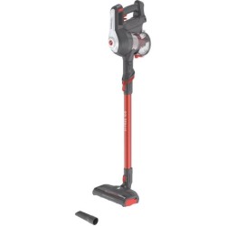 Aspirateur Balai - HOOVER HF122AH - 22 V - 40 min - 0,9 L - Rouge / Gr