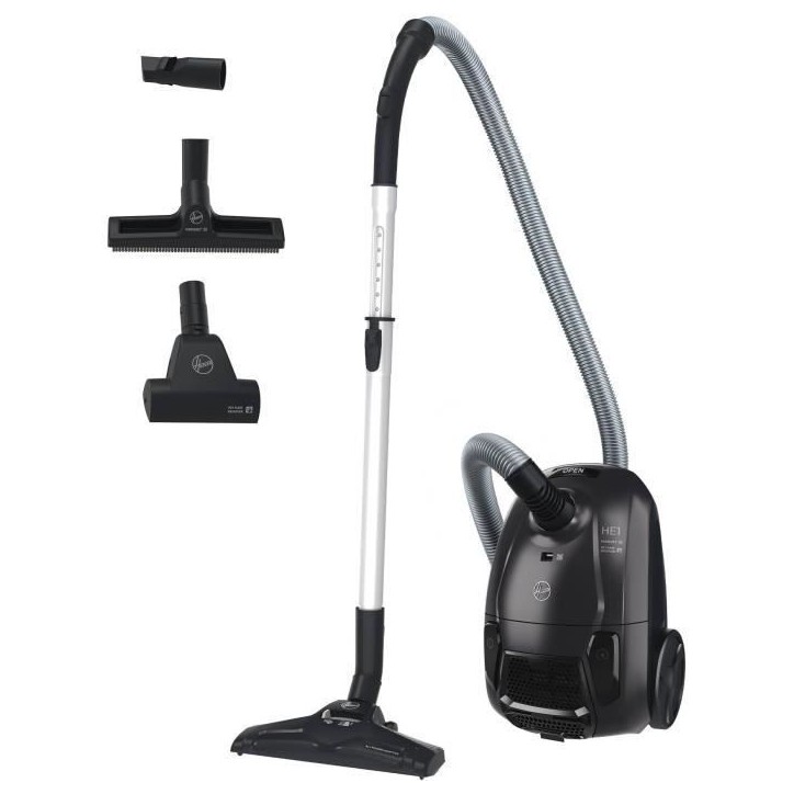 HOOVER HE1 - Aspirateur Traineau avec sac Compact et Puissant - Grande Capacité 2,5L- Haute-performance sur Sols Durs et Moquet HOOVER HE1 - Aspirateur Traineau avec sac Compact et Puissant - Grande Capacité 2,5L- Haute-performance sur Sols Durs et Moquet