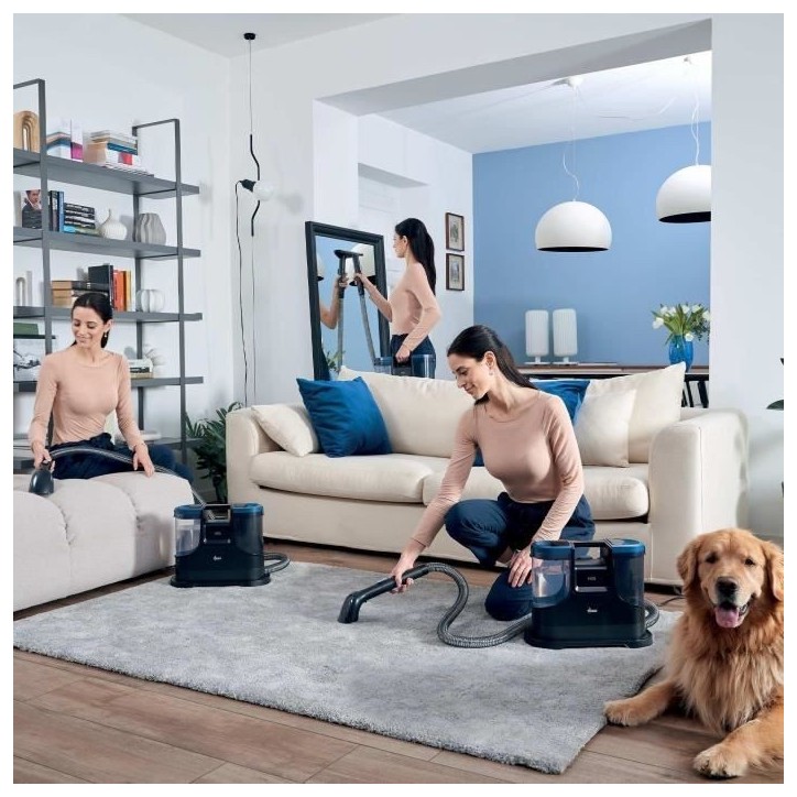 Nettoyeur Détacheur Shampouineuse HOOVER HS500 - Lave et Seche Tapis,Moquette, Canapé, Tissus, Sieges Voiture - Puissant 400W Nettoyeur Détacheur Shampouineuse HOOVER HS500 - Lave et Seche Tapis,Moquette, Canapé, Tissus, Sieges Voiture - Puissant 400W