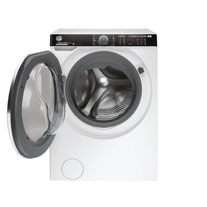 Lave-linge séchant HOOVER H-Wash&Dry 500 HDP 4149AMBC/1-S - 14 / 9 kg - Induction - 1400 trs/min - Connecté - Classe A - Blanc