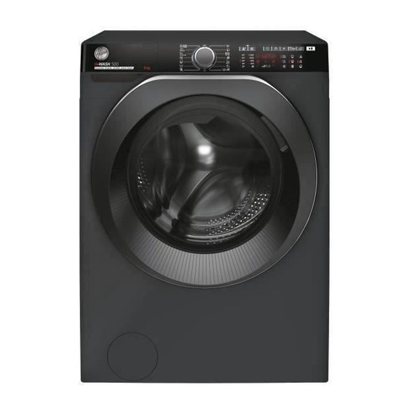 Lave-linge hublot HOOVER H-WASH 500 HWP49AMBCR/1-S - 9 kg - Induction