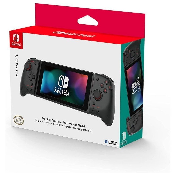 Manette de jeu - Nintendo Switch et Switch OLED - Split Pad Pro - HORI - Noir Manette de jeu - Nintendo Switch et Switch OLED - Split Pad Pro - HORI - Noir