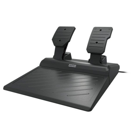 Volant de course - HORI - Overdrive - Pédales incluses - Compatible PC et Xbox - Noir