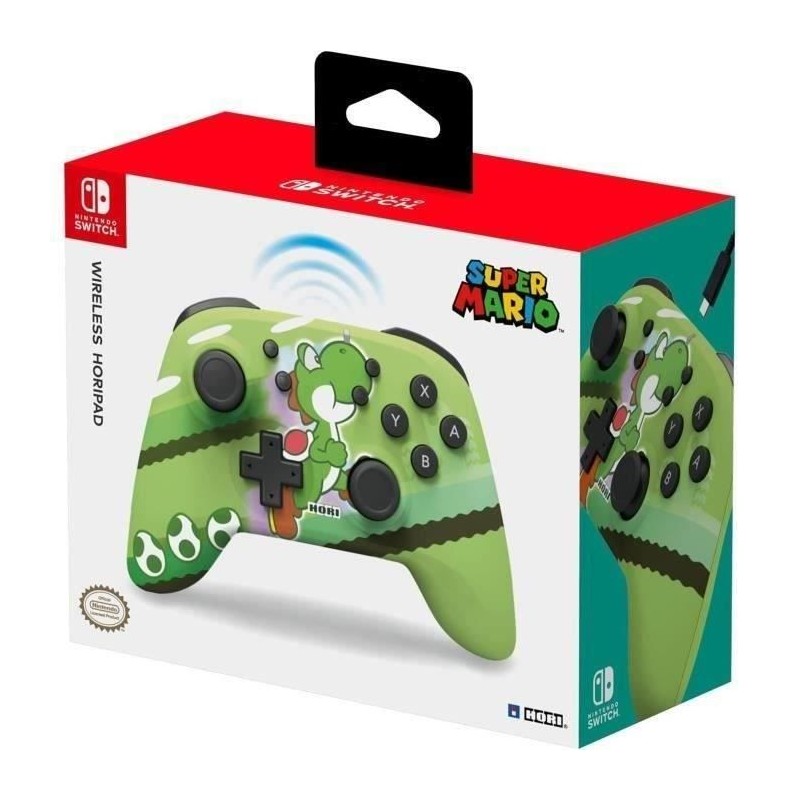 Manette sans fil - HORIPAD - Nintendo Switch et Switch OLED - Super Ma