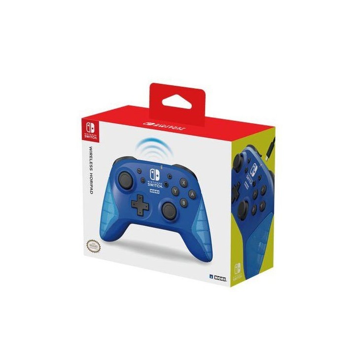 Manette sans fil - HORIPAD - Nintendo Switch et Switch OLED - Bleu