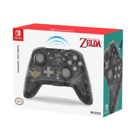 Manette de jeu - HORI - Zelda - Sans fil - Multicolore - Autonomie 15h