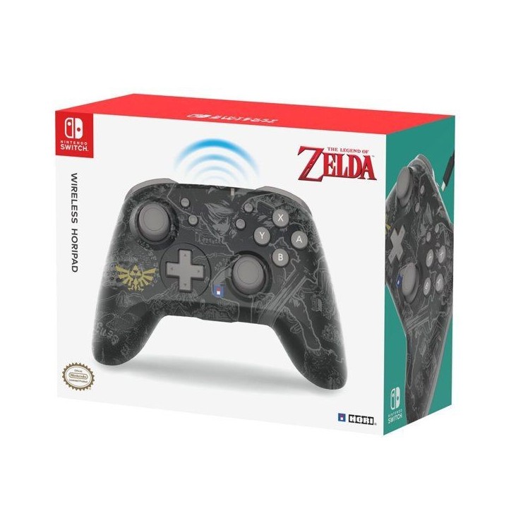 Manette de jeu - HORI - Zelda - Sans fil - Multicolore - Autonomie 15h Manette de jeu - HORI - Zelda - Sans fil - Multicolore - Autonomie 15h