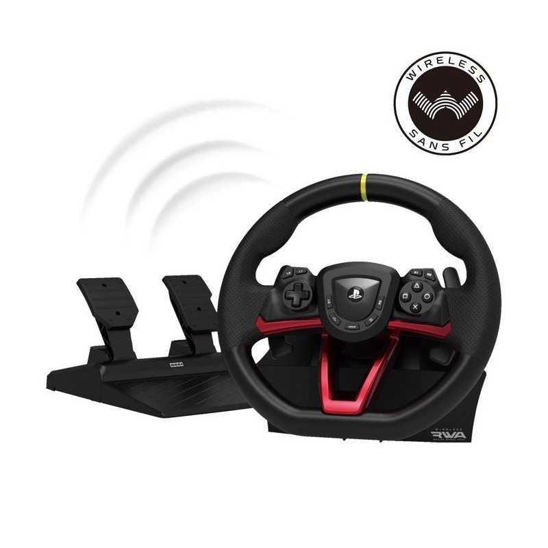 Volant de course - HORI - Apex - Sans fil - Compatible PS5/PS4/PC - No Volant de course - HORI - Apex - Sans fil - Compatible PS5/PS4/PC - No