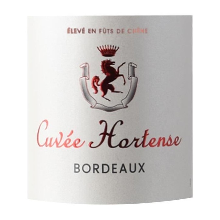 Cuvée Hortense Prestige 2022 Bordeaux - Vin rouge de Bordeaux