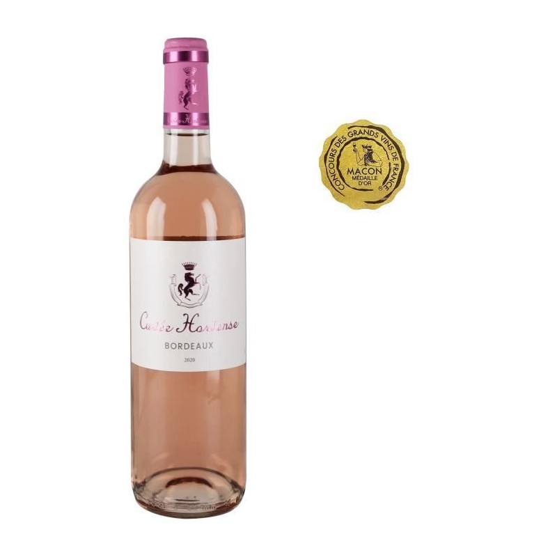 Cuvée Hortense ROSE 2024 Bordeaux - Vin rosé de Bordeaux Cuvée Hortense ROSE 2024 Bordeaux - Vin rosé de Bordeaux