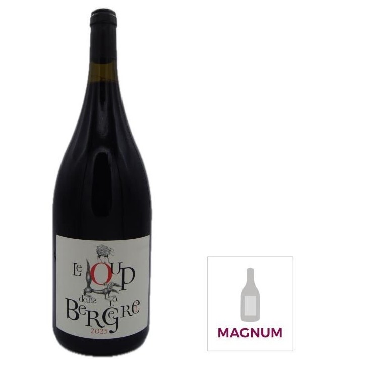 Magnum Domaine de l'Hortus 2023 Cuvée Le Loup dans la Bergerie Pays de l'Hérault - Vin rouge de Languedoc-Roussillon