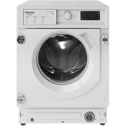Lave-linge hublot encastrable HOTPOINT BIWMHG81485EU - 8 kg - Inductio