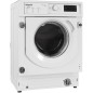 Lave-linge hublot encastrable HOTPOINT BIWMHG81485EU - 8 kg - Induction - L60cm - 1400 trs/min - Classe B